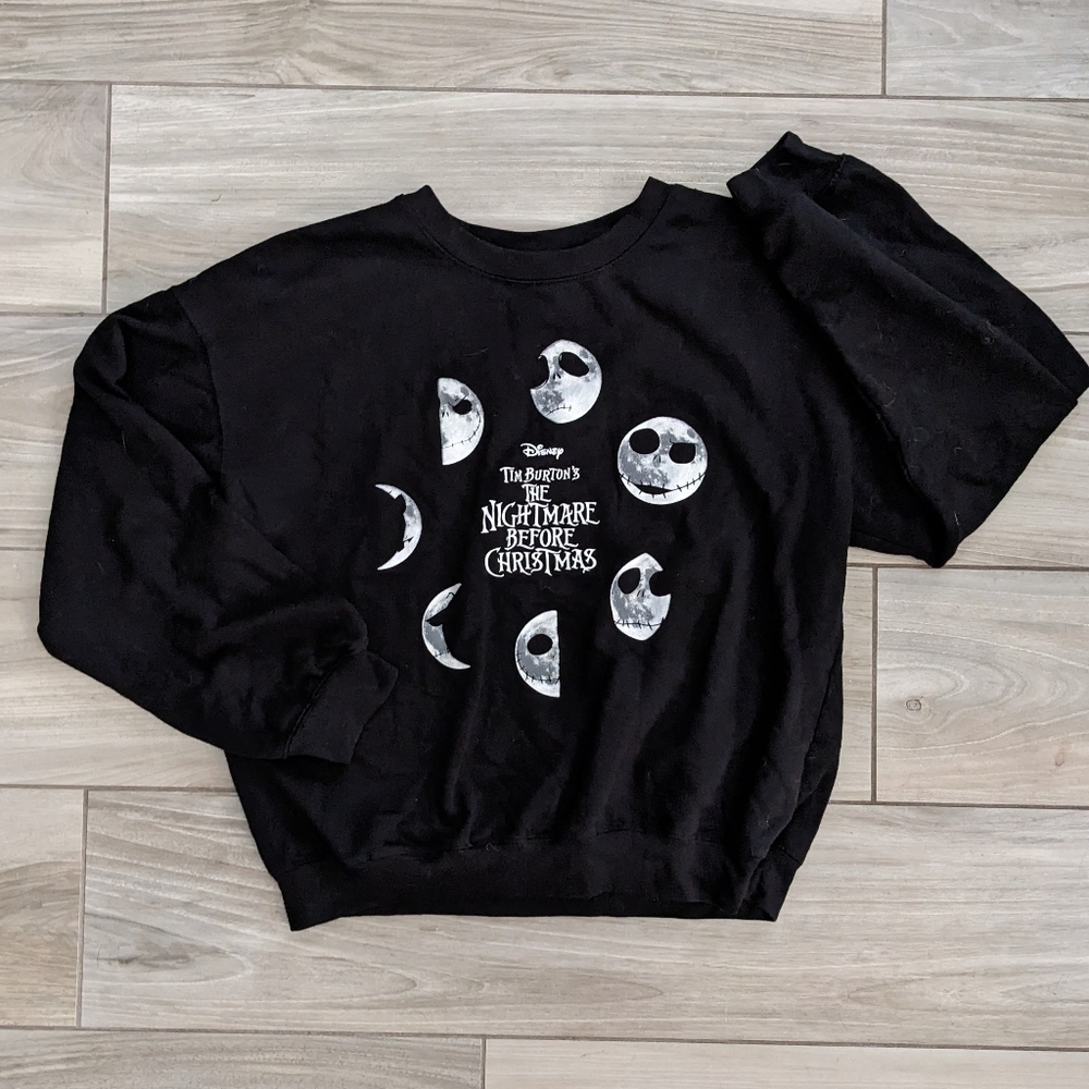 Disney Nightmare Before Christmas Crew Sweatshirt